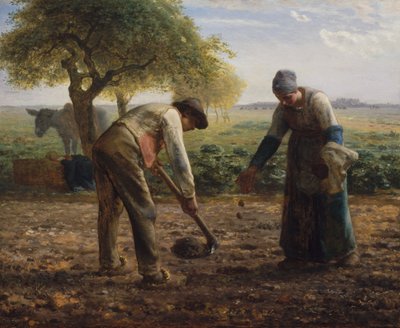Potato Planters by Jean Francois Millet