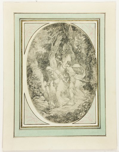 Allegory-Ingenius Love by Jean Honore Fragonard