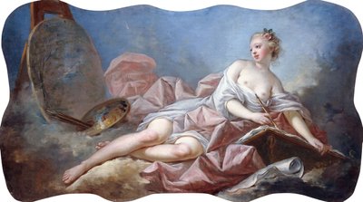 Personification of Painting by Jean Honore Fragonard