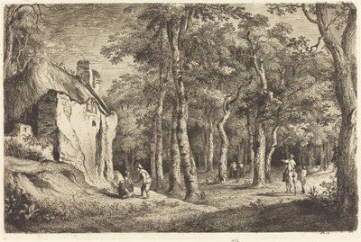 Forest Entrance by Jean Jacques de Boissieu