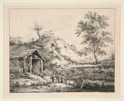 Landscape by Jean Jacques de Boissieu