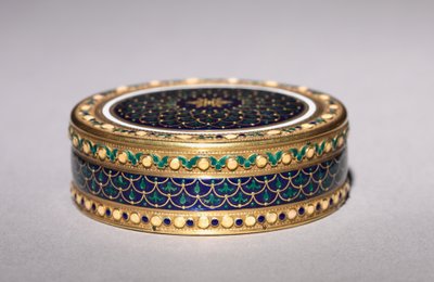 Round Box by Jean Joseph Barrière