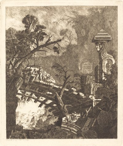 The Flight into Egypt by Jean Laurent Legeay