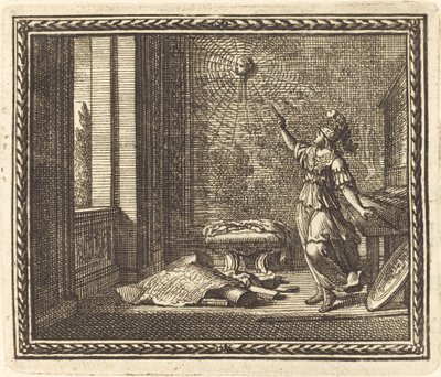 Minerva Changing Arachne into a Spider by Jean Lepautre
