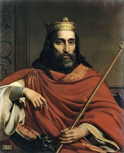 Chlothar I, King of the Franks by Jean Louis Bezard