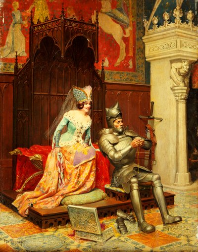 An Arthurian Legend by Jean Louis Ernest Meissonier