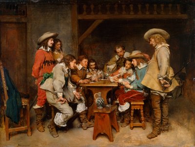 Innocents and Card Sharpers, 1861 by Jean Louis Ernest Meissonier