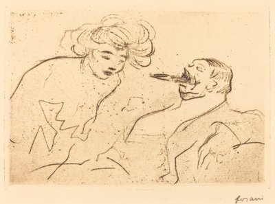 The Big Cigar by Jean Louis Forain