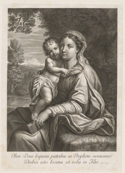 Madonna and Child by Jean Louis Roullet