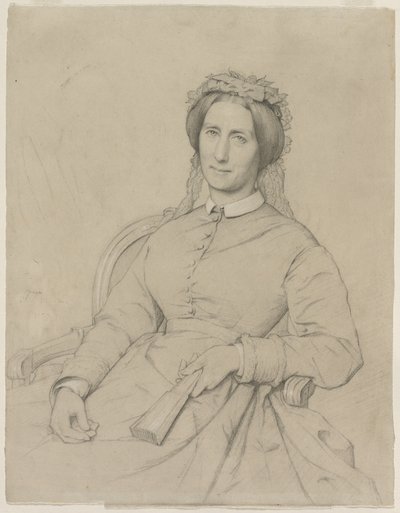 Madame Hippolyte Flandrin (Aimée Ancelot) by Jean Paul Flandrin