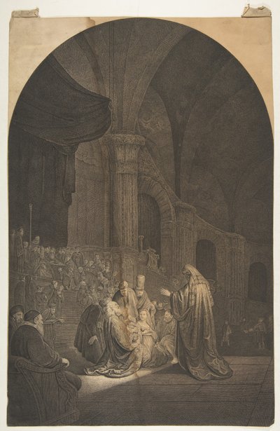 Simeon in the Temple by Jean Pierre de Frey