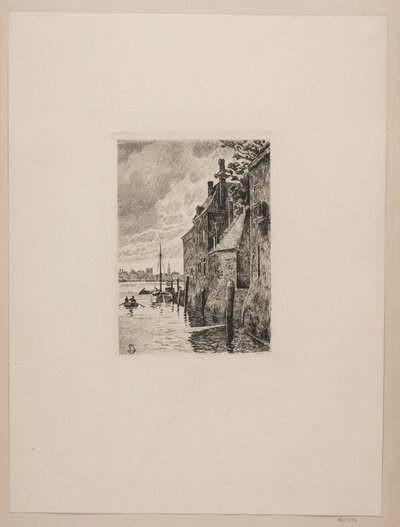 Old Houses in Dordrecht by Jensen