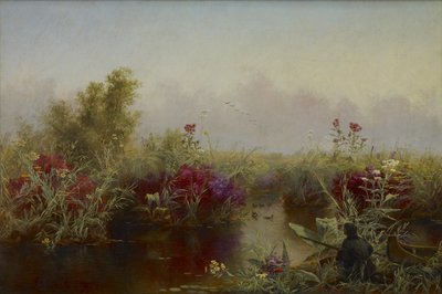 Duck Hunting, 1867 by Jerome Thompson