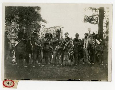 Columbia Lawn Fete, Iroquois Indians by Jessie Tarbox Beals