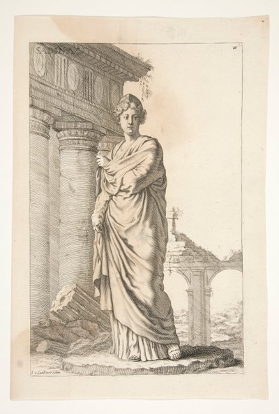 Sabina, from Sculpturae Veteris Admirata by Joachim von Sandrart