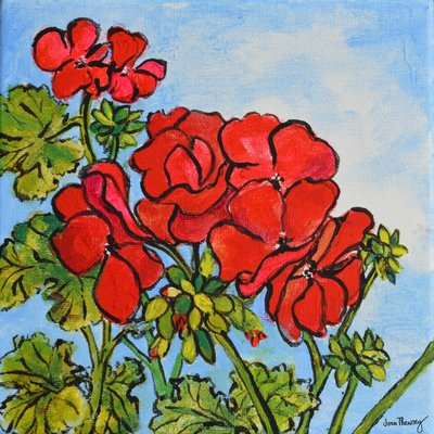 Geranium by Joan Thewsey