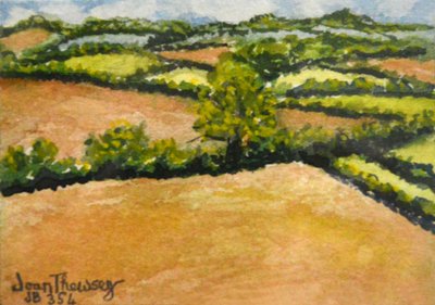 Little Suffolk Landscape by Joan Thewsey