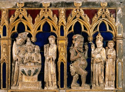 Sepulcher of Saint Narcis by Joan de Tournai