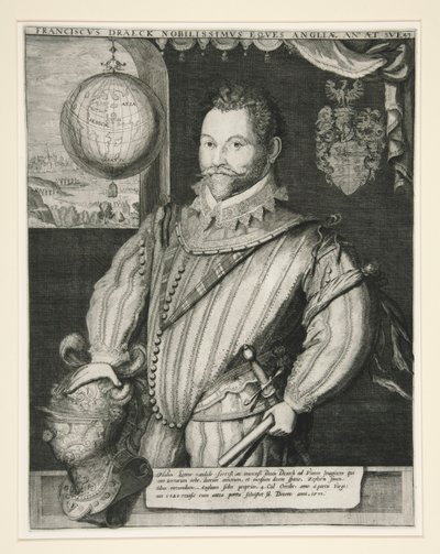 Sir Francis Drake by Jodocus Hondius