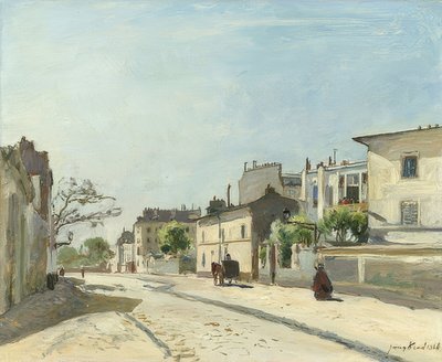 Rue Notre-Dame, Paris by Johan Barthold Jongkind