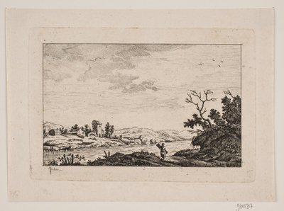 Landscape with River by Johan Bülow
