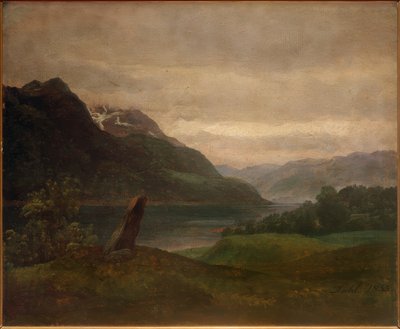 Norwegian Landscape by Johan Christian Dahl