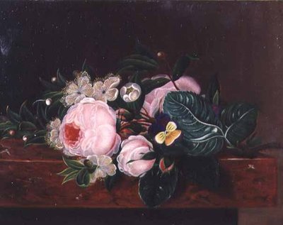 An Arrangement of Flowers by Johan Laurents (school of) Jensen