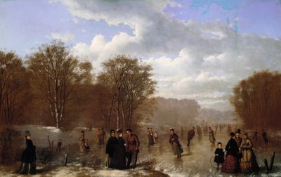 Skating on the Wissahickon by Johan Mengels Culverhouse