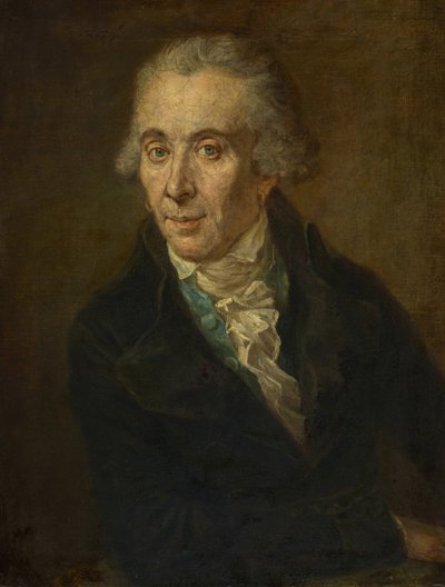 Male Portrait by Johann Georg von Edlinger