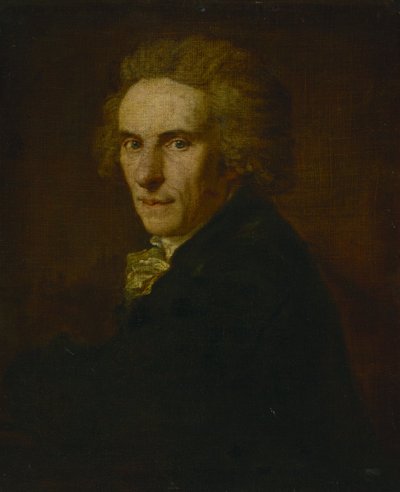 Male Portrait by Johann Georg von Edlinger