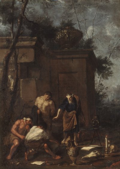 Treasure Hunters by Johann Heinrich Schoenfeld