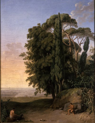 Landscape near Frascati by Johann Heinrich Wilhelm Tischbein