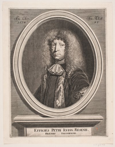 Peder Hansen Resen by Johann Husman