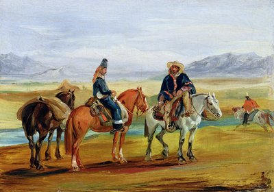 Chilean Huasos, c.1836 by Johann Moritz Rugendas