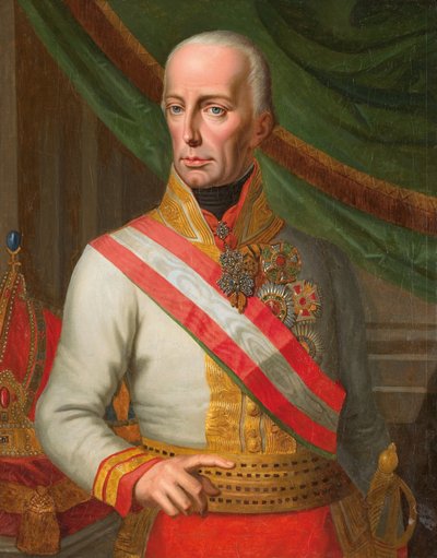 Emperor Franz I (II) of Austria by Johann Nepomuk Höchle