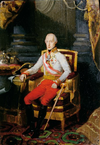 Emperor Franz I of Austria by Johann Peter Krafft