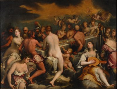 The Feast of the Gods by Johann Rottenhammer