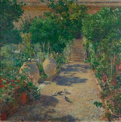 Taormina in the Sunshine by Johann Victor Krämer