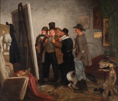 Country Connoisseurs, 1855 by Johannes Adam Simon Oertel