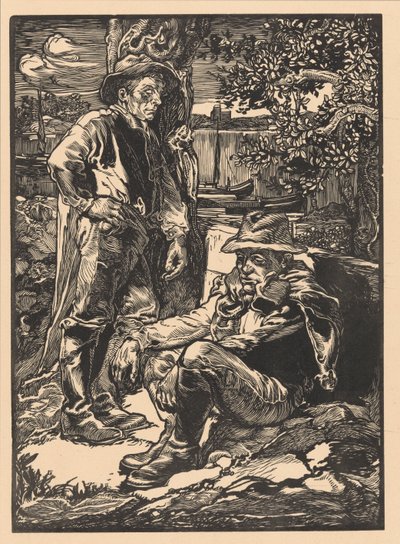 Resting Polder Workers by Johannes Josephus Aarts