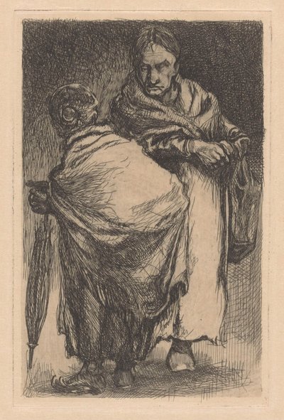 Two Women by Johannes Josephus Aarts