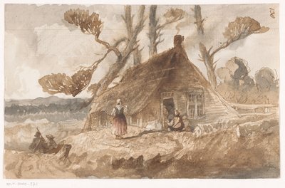 Farmhouse on the Heath by Johannes Tavenraat