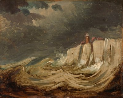 Storms on the Coast by Johannes Tavenraat