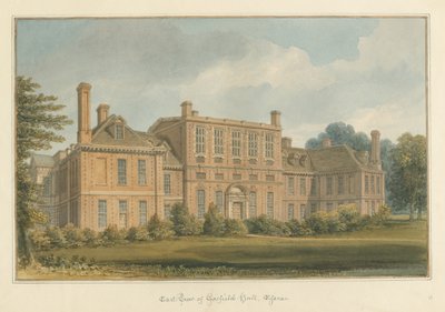 Essex - Gosfield Hall, 1824 by John Buckler