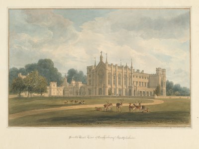 Hertfordshire - Cashiobury, 1815 by John Buckler