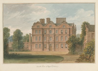 Surrey - Kew Palace, 1827 by John Buckler