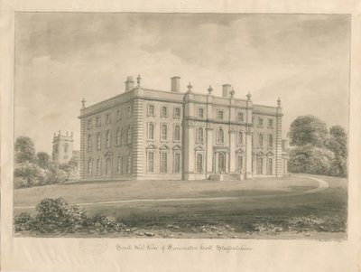 Swynnerton Hall by John Buckler