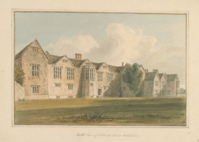 Wiltshire - Littlecote House, 1807 by John Buckler