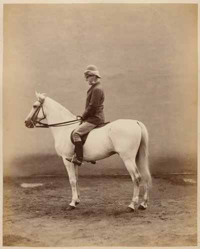 General Roberts on Vonolel, 1881 circa by John Burke