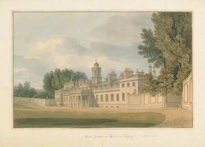 Bedfordshire - Woburn Abbey by John Chessell Buckler